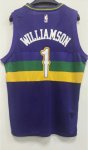 NBA 1 Williamson New Orleans Pelicans 22-23 city Maillot brodé